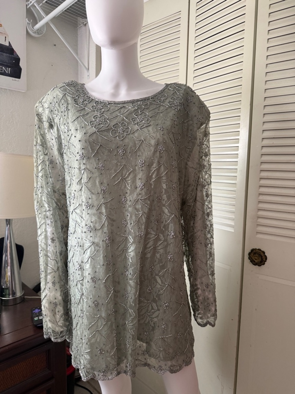 Gunit fashion  green blouse size 4X